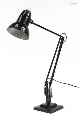 Vintage black Anglepoise lamp by Herbert Terry & Sons