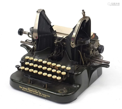 Vintage Oliver typewriter no 5