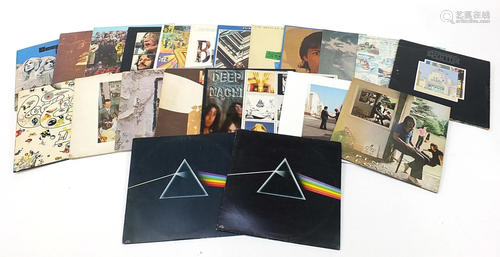 Vinyl LP's including Pink Floyd Dark Side of the Moon