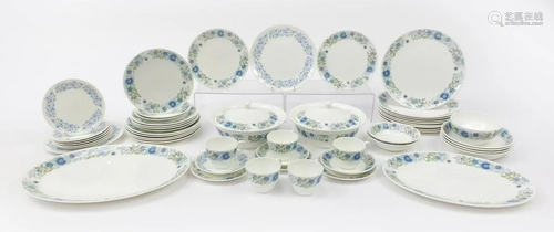 Wedgwood Clementine and Petra dinnerware including