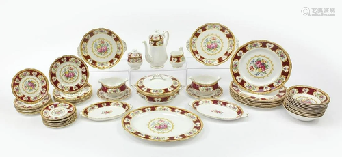 Royal Albert Lady Hamilton dinner and teaware to