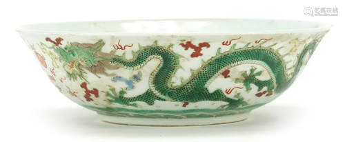 Chinese porcelain bowl hand painted with...