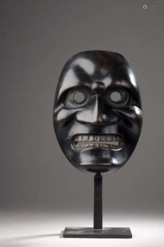 JAPON, époque EDO (1603-1868), fin du XVIIe siècle Un masque...