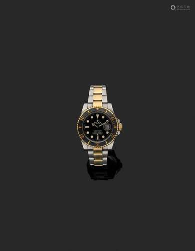 (J) ROLEX Ref. 116613 No. G356557 Montre bracelet en acier e...