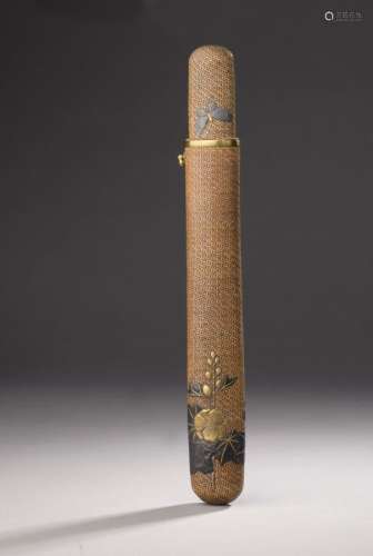 JAPON, fin de la période Edo (1603-1868) Kiseruzutsu en vann...