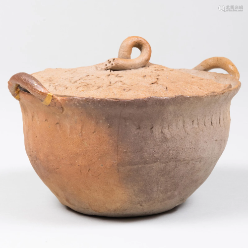 Otagaki Rengetsu Pottery Bowl and Cover