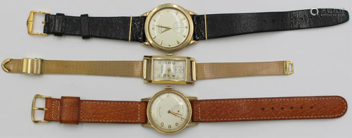 JEWELRY. 3) Vintage Men's Automatic and Mechanical