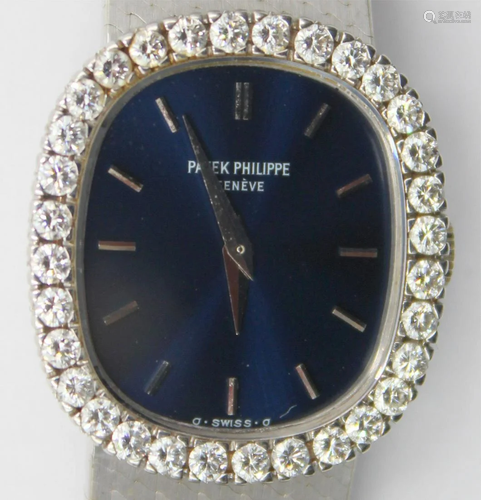 JEWELRY. Lady's Patek Philippe Ellipse 18kt Gold