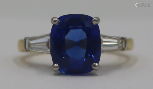 JEWELRY. AGL Natural Unheated Ceylon Sapphire Ring