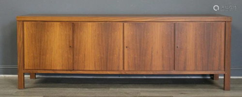 Danish Modern 4 Door Rosewood? Banded Server.