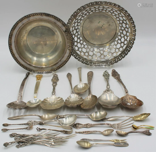 STERLING. Assorted Grouping of Sterling Flatware