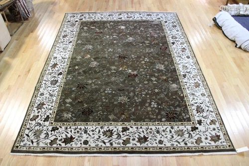 Vintage And Finely Hand Woven Carpet.