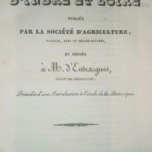 DUJARDIN (Félix). Flore complète d'Indre et Loire, publiée p...