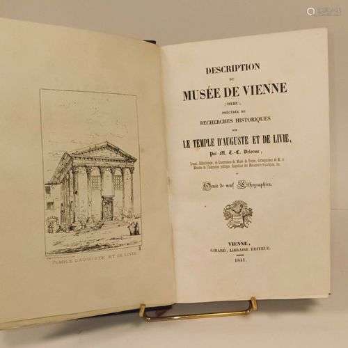 DELORME (T.-C.). Description du musée de Vienne (Isère), pré...