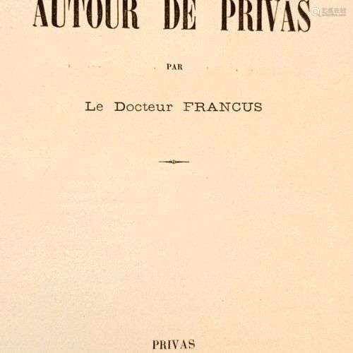 FRANCUS (Albin MAZON, dit le Docteur). Voyage autour de Priv...