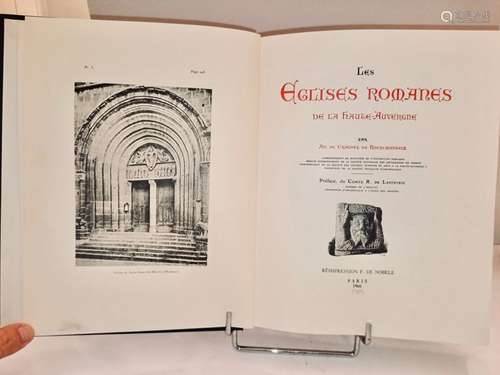 LASTEYRE (Ad. Chalvez de) Les Eglises Romanes de la Haute Au...