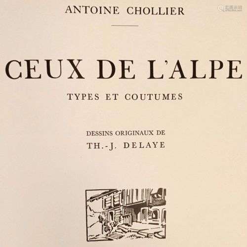 CHOLLIER (Antoine). 