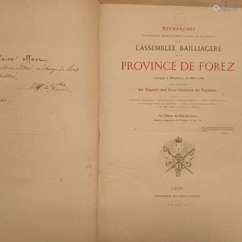 ASSIER de VALENCHES (Pierre-Marie). Recherches concernant pr...