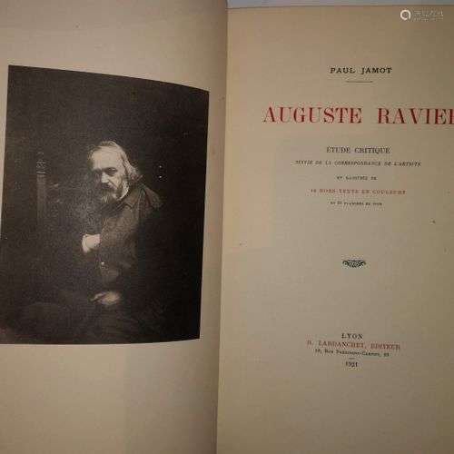 JAMOT (Paul). Auguste Ravier. Etude critique suivie de la co...