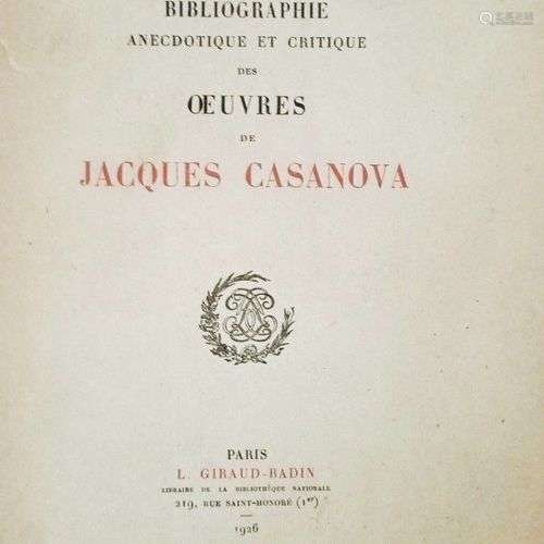 POLLIO (J.) Bibliographie anecdotique et critique des œuvres...