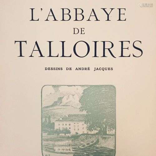 PEROUSE (Gabriel). L'Abbaye de Talloires. Dessins de André J...