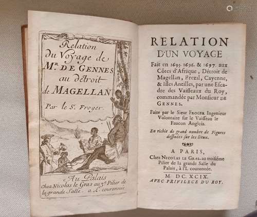 FROGER (Le Sieur) Relation d'un voyage fait en 1695, 1696 & ...