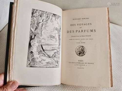 KIPLING Rudyard. Des voyages et des parfums. Paris, Société ...