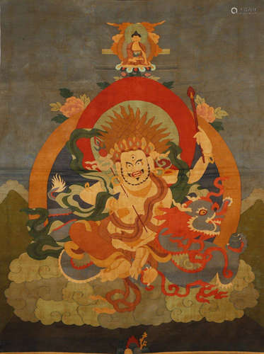 Qing Dynasty - Kesi Thangka