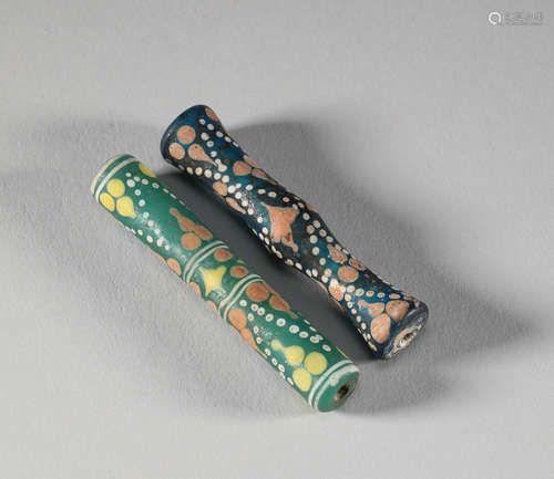 Warring States - Colored Glaze Beads