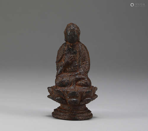 Liao Dynasty - Iron Sitting Buddha