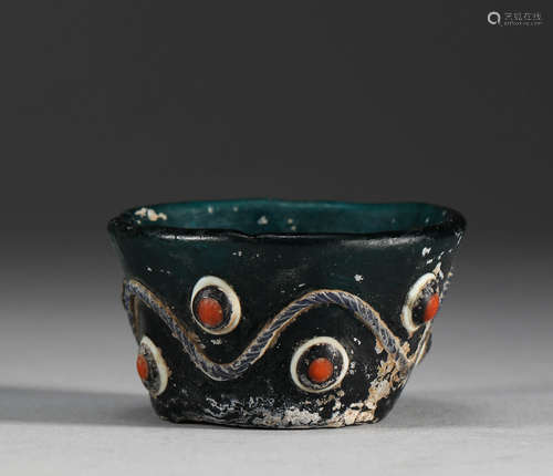 Han Dynasty - Dragonfly Eye Glass Cup