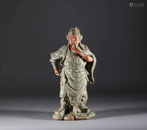 Song Dynasty - Statue of Guan Gong in Longquan