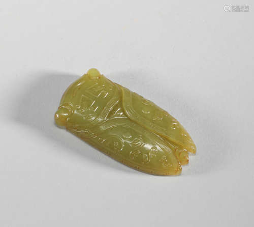 Qing Dynasty - Topaz Cicada