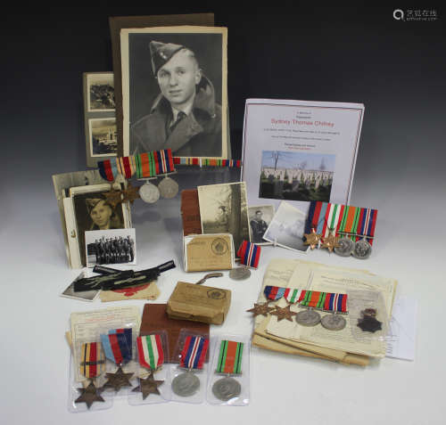 A group of four Second World War period medals, comprising 1...