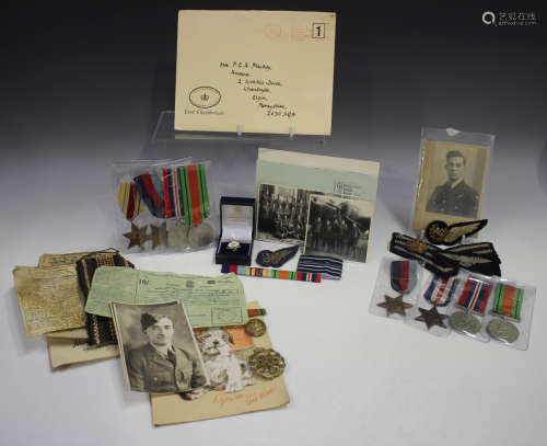 Four Second World War period medals, comprising 1939-45 Star...