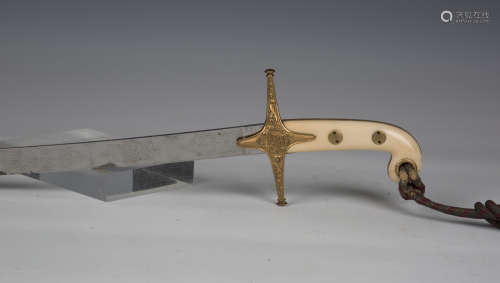 A rare and important presentation mameluke-hilted sword, pre...