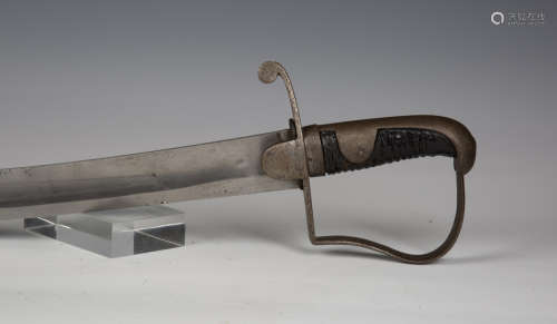 A George III 1796 pattern light cavalry trooper's sabre by D...
