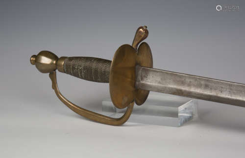 A George III 1796 pattern infantry officer's sword with stra...