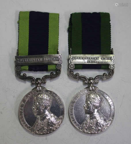 An India General Service Medal, George V first type, with ba...