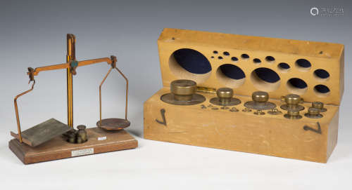 A collection of boxed mid-20th century graduated scientific ...