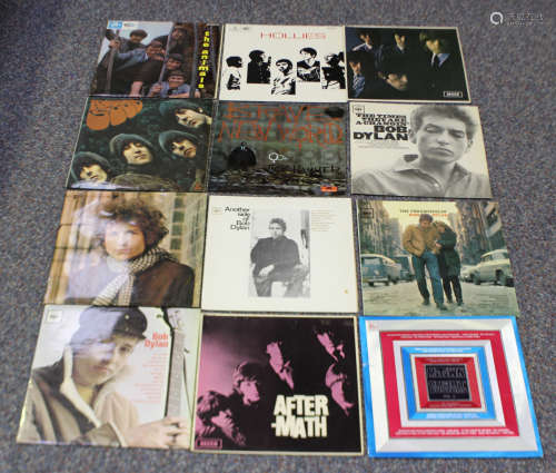 A collection of 1960s and 1970s LP records, including 'No 2'...