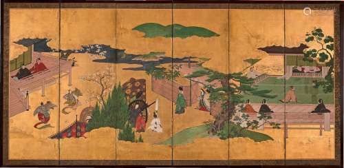 JAPON Époque EDO (1603-1868), XVIIIe/XIXe siècle