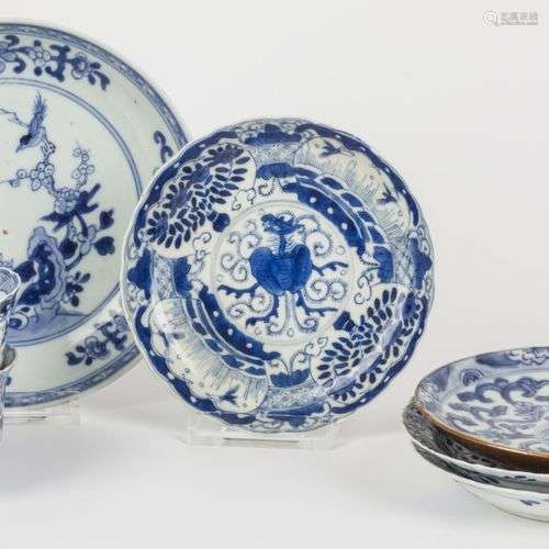 A lot of various porcelain. China, 18th/19th century.