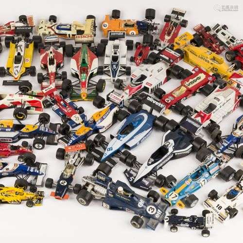 (39) piece lot Formula 1 model cars