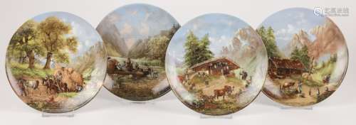 Christian Lückel - Seltmann Weiden - plates (4) - Porcelain
