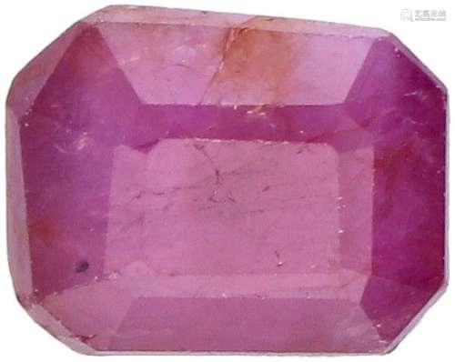 ITLGR Certified Natural Ruby Gemstone 2.42 ct.