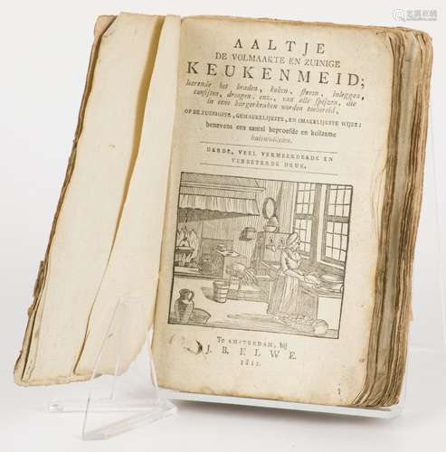 An old Dutch cookbook: Aaltje de Volmaakte en Zuinige Keuken...