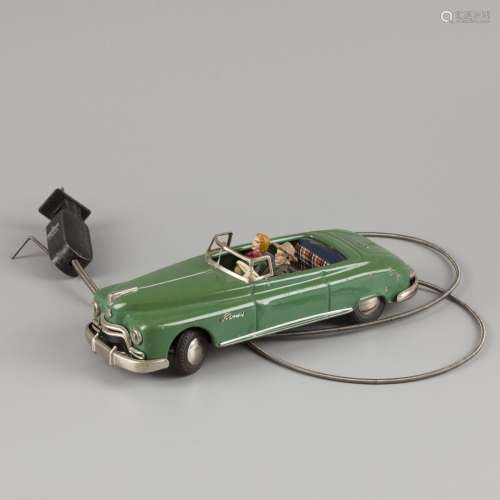 Arnold cable remote control tin toy car