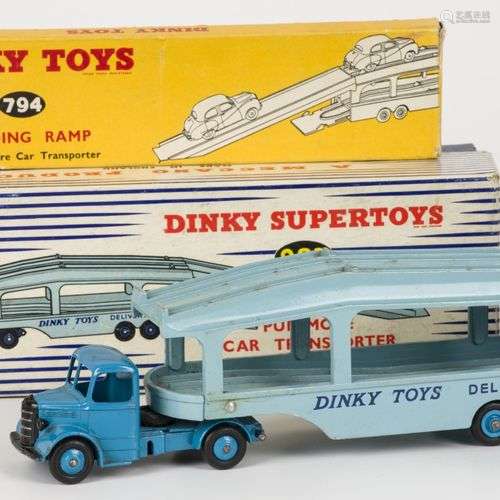 Dinky Supertoys 982 Bedford Pullmore car transporter & 794 L...