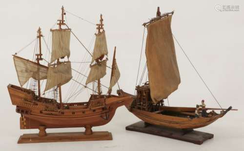 A model ship 